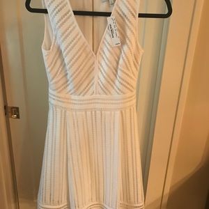J Crew white dress NWT sz 0